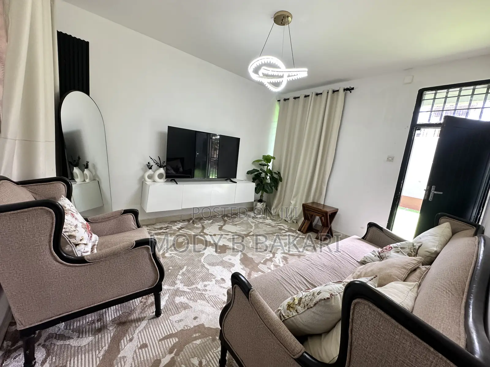 Furnished 3bdrm Apartment in Msasani for rent