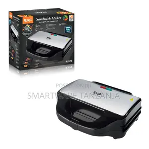Raf Sandwich Maker 1200w R.579 3-in-1 Stainless Steel Multi Grill