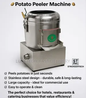 Strongertech Potato Peeler Machine 8kg
