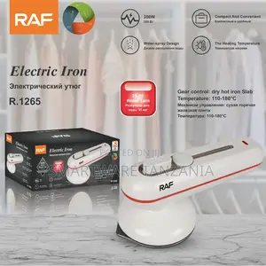 Raf Travel Iron R.1265 350w Compact Water Spray Dual Temperature
