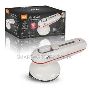 Raf 350w Mini Iron R.1265 Portable Water Spray Travel Iron White