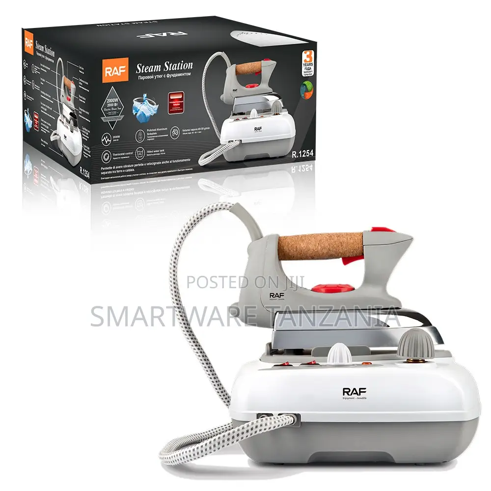 Raf 2000w Steam Generator R.1254 Pressure Iron Aluminum Base