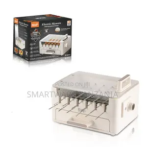 Raf 800w Rotating Skewer Grill R.5417 11 Skewers White 360 Turn