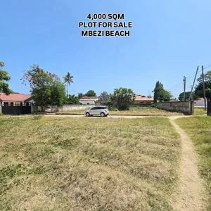 Corner Plot for Sale at Mbezi Beach