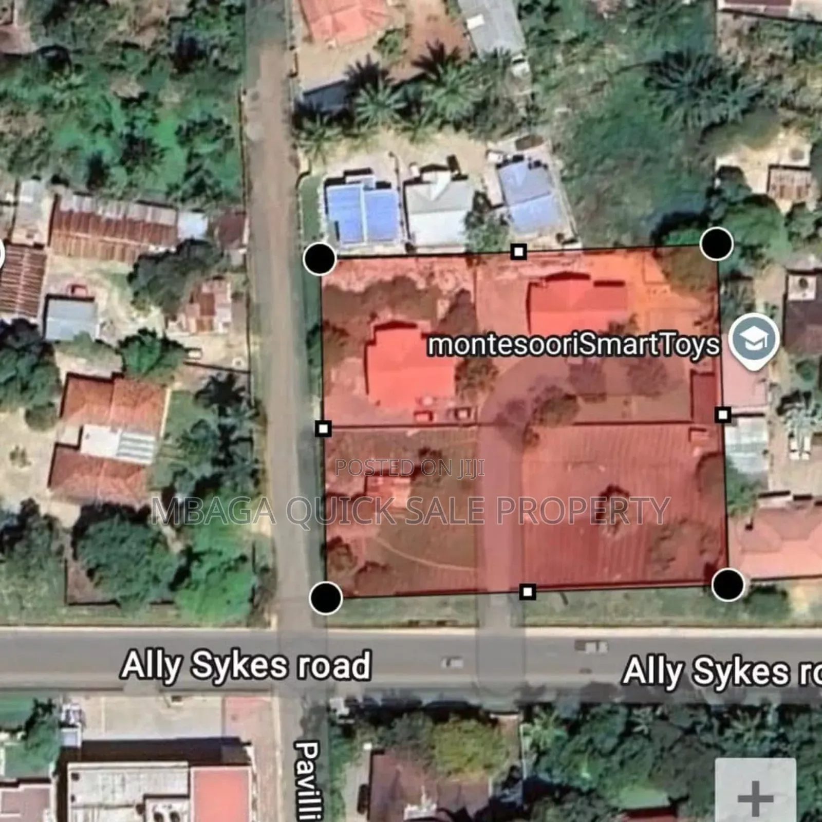 Corner Plot for Sale at Mbezi Beach