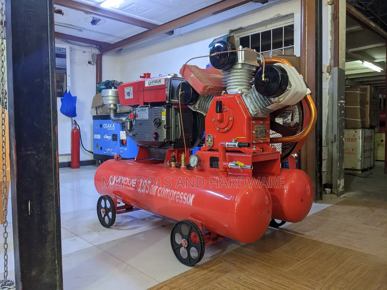 Air Compressor Double Tank