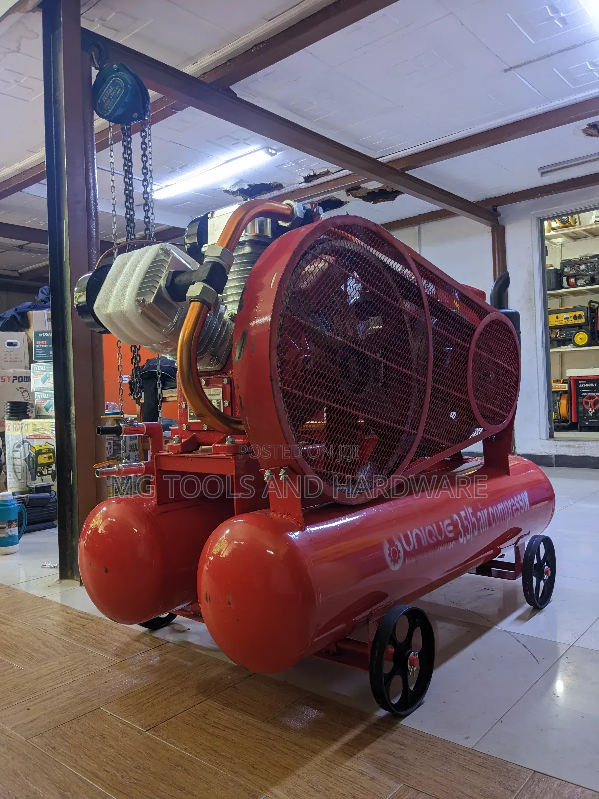 Air Compressor Double Tank