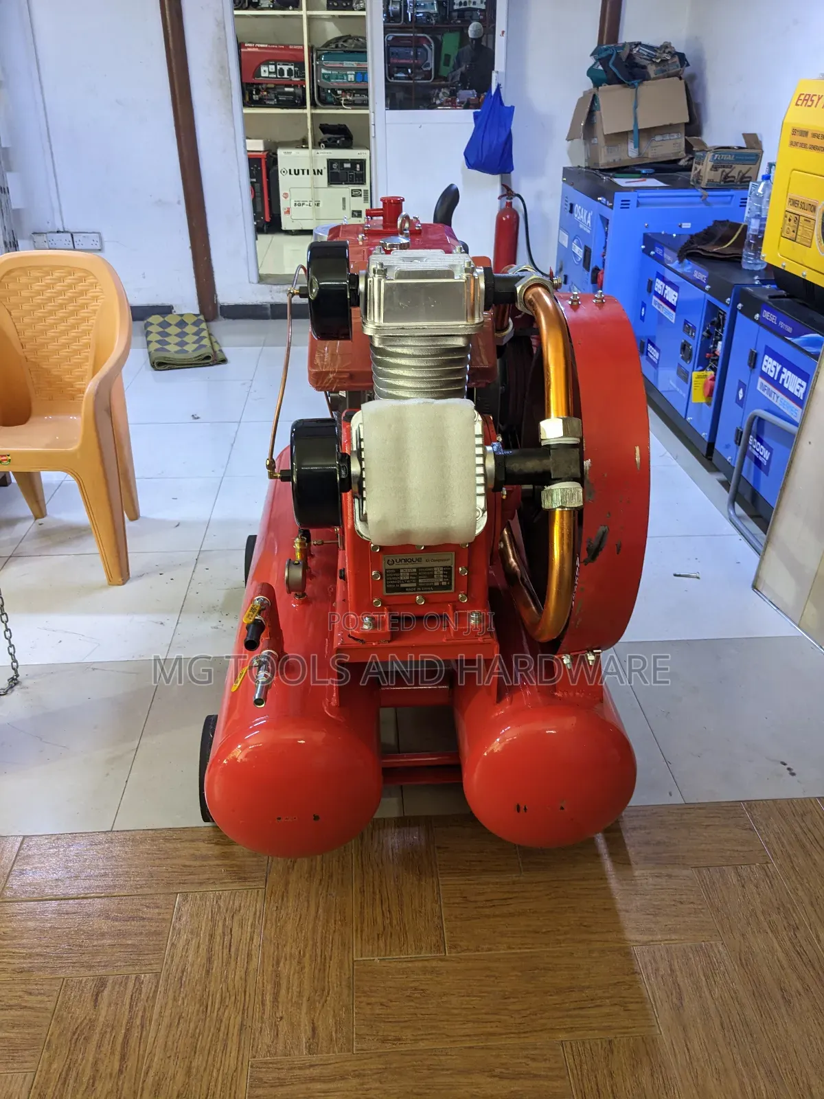 Air Compressor Double Tank