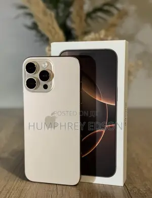 New Apple iPhone 16 Pro Max 256 GB Gold