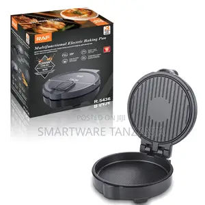 Raf 1200w 2-in-1 Electric Grill Griddle Non-Stick Pan R.5436
