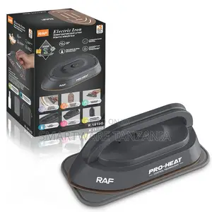 Raf Travel Iron 300w Gray Non-Stick Soleplate Portable Iron