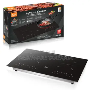 Raf Double Infrared Hob 2200w+2200w Touch Control Cooktop