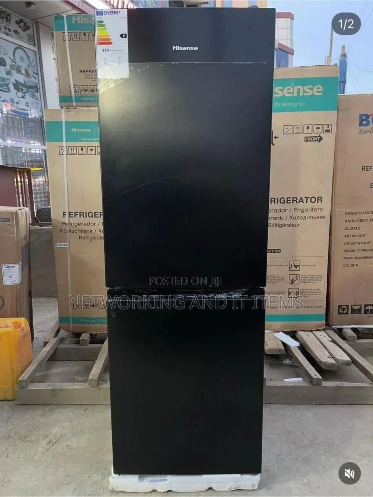 Hisense Refrigerator Model : Rb226.
Capacity : 226l.