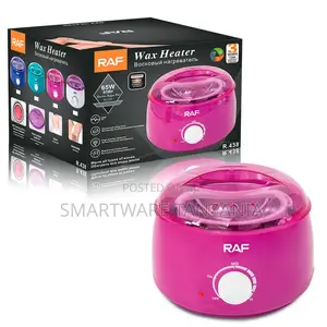 Raf Wax Melting Pot 65w Pink Professional Wax Warmer Spa