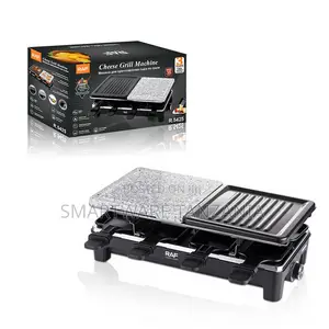 Raclette Grill Raf R.5425 1500w Stone Plate Electric Party Grill