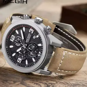 Pure Leather Megir Watch
