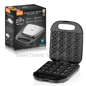 Raf Donut Maker 1400w R.2205 Electric Mini Donut Cake Machine 16pc