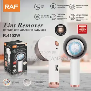 Raf Fabric Shaver R.4102w Electric Lint Remover 5w 8000rpm White