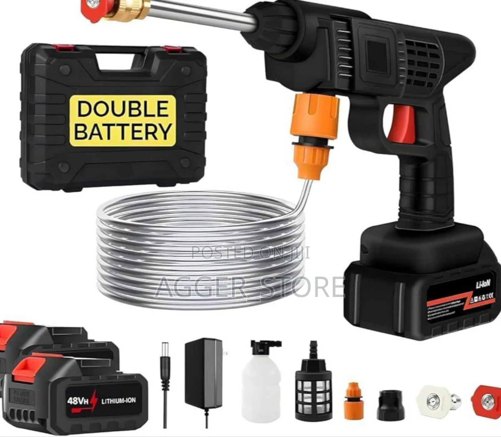 Rechargable Water Gun Double Battery