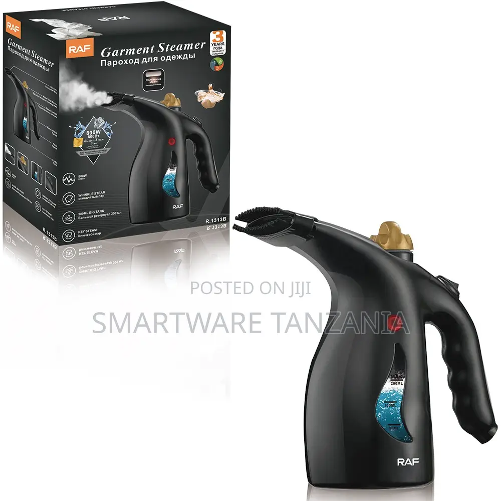 Raf Travel Garment Steamer 800w 200ml Fabric Wrinkle Remover