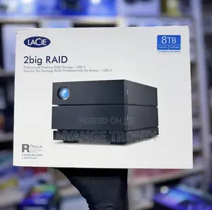 Lacie 2big Raid 8t 440mb/S Professional Desktop Raid Storage/Usb C