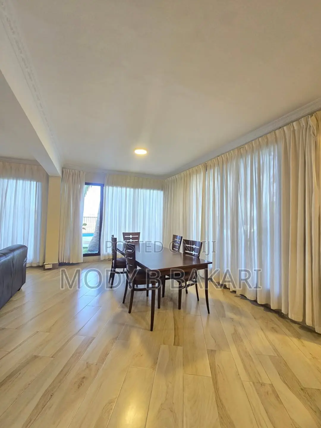 Furnished 3bdrm Apartment in Msasani for rent