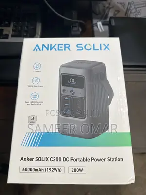 Anker Solix C200 Dc Portable Power Station (192wh)