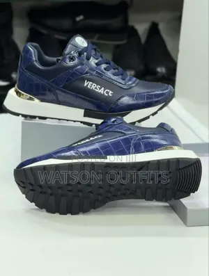 Men's Leather Sneaker Shoes Typically Very Best Made in Italy