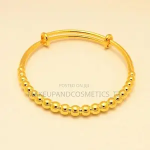 Gold-Plated Bangle Bracelet