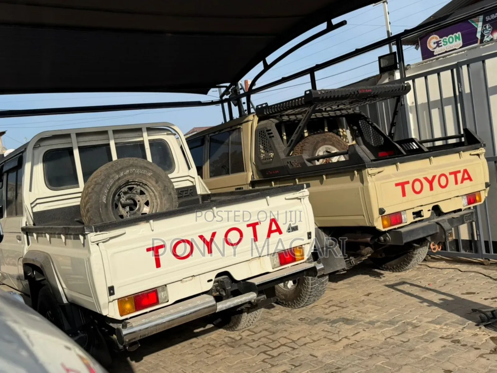 Toyota Land Cruiser 2021 Gold