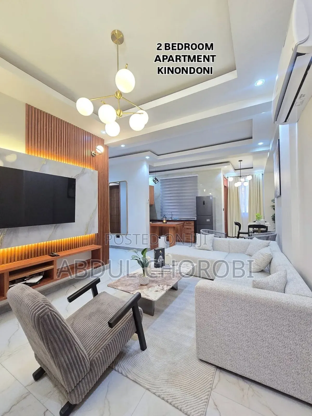 Furnished 2bdrm Apartment in Kinondoni for rent