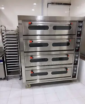 Commercial Baking Oven 4 Deck 12 Trays