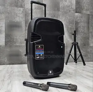 Richsound Rechargeable Speaker With 2 Wireless Microphone