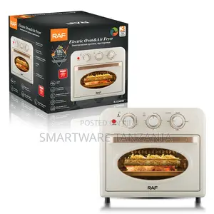 Raf Electric Oven Air Fryer R.5348w - 18l White Countertop Oven