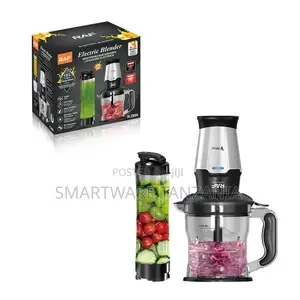 Raf Electric Blender R.2905 - Portable Smoothie Maker With Chopper