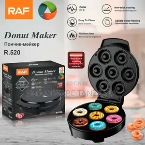Raf R.520 Donut Maker 1000w - Non-stick Electric Donut Machine