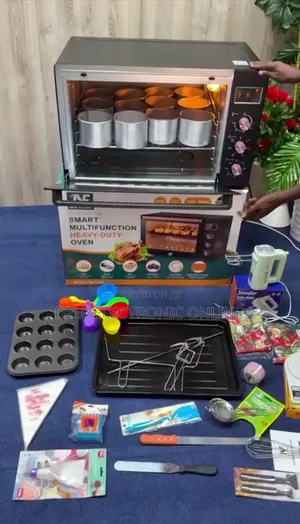 Electric Oven 135l With Cake Set 21pc