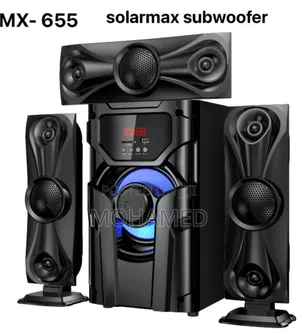  Solarmax Mx-655 Home Audio System 