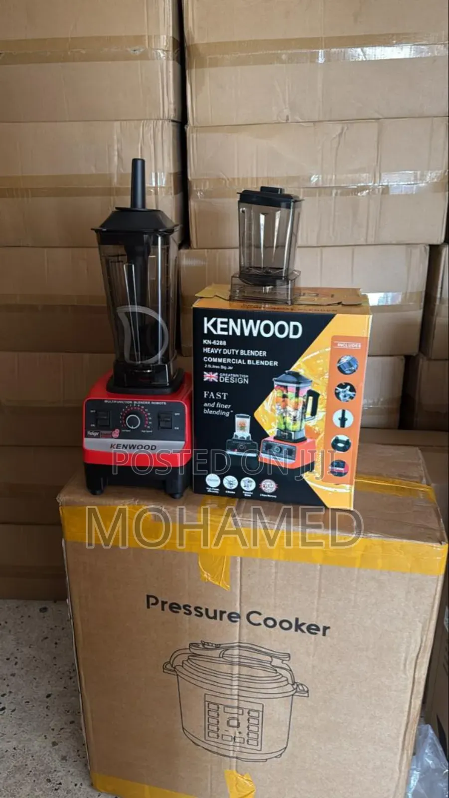 Kenwood Blender Kn-6288 Ni Heavy Duty