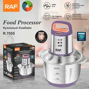 Raf R.7055 Food Processor 300w Purple - 3l Multi-function Chopper