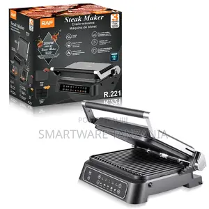 Raf Steak Maker R.221 - Electric Grill Waffle Iron 2000w