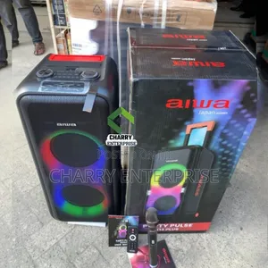 Aiwa Portable Party Speaker Rechargeable With Mic 400w
