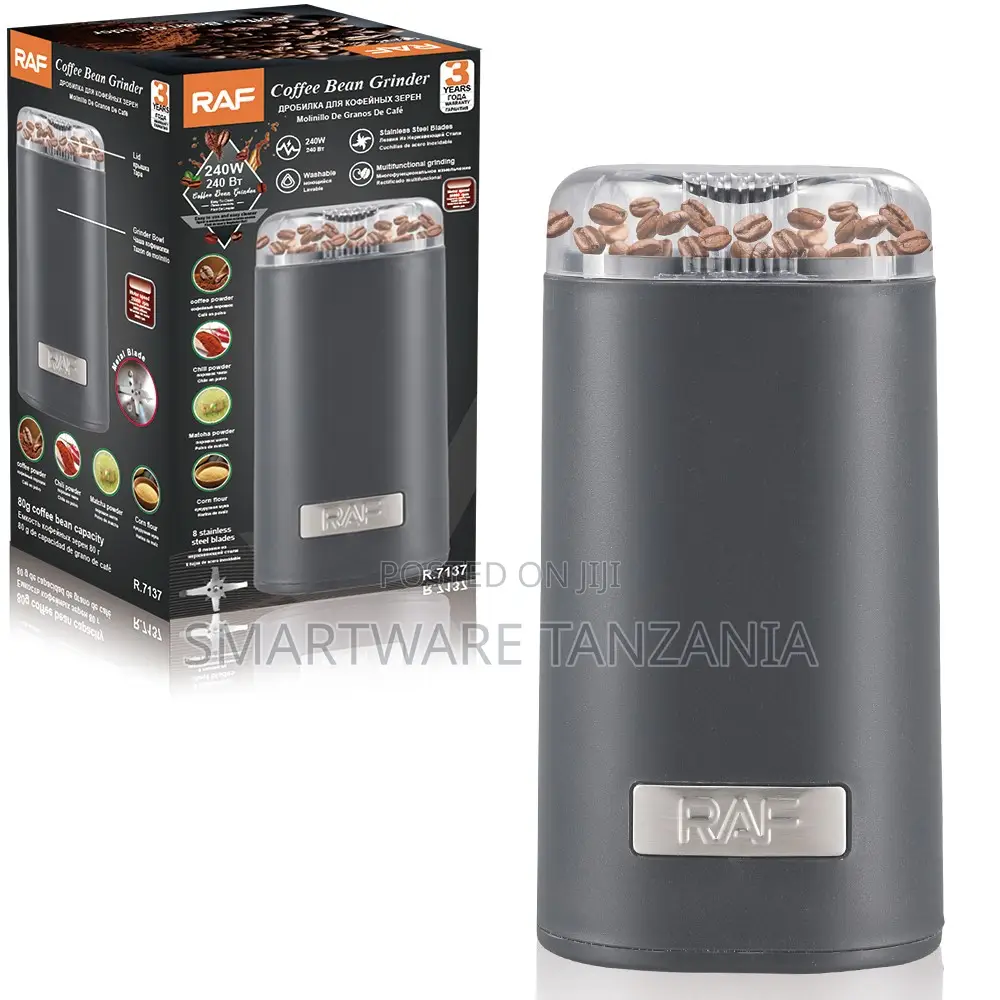 Raf Coffee Bean Grinder R.7137 - 240w Spice Nut Grinder