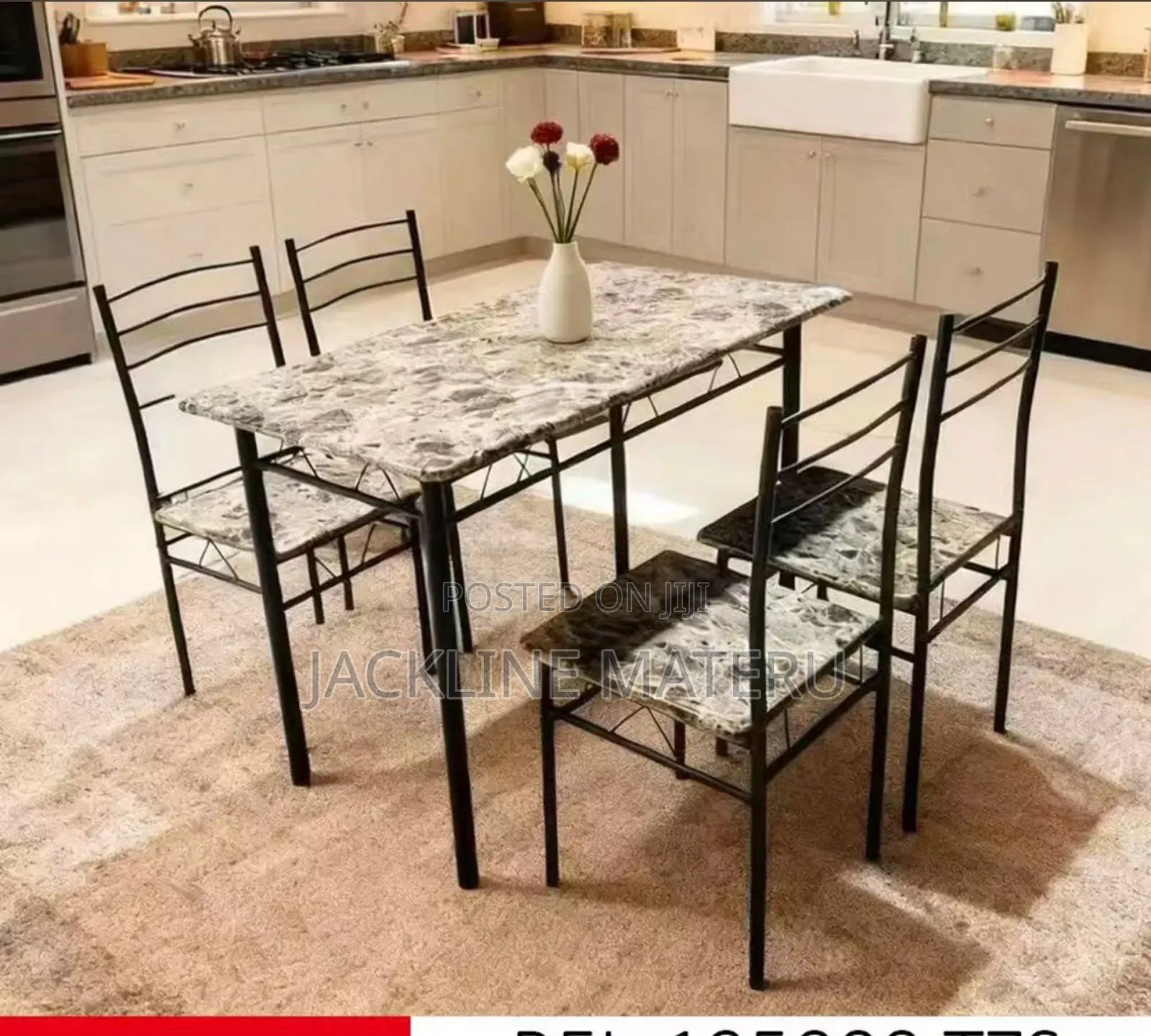 Dinning Table Set Marble