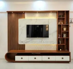 Curved Shaped Tv Unit