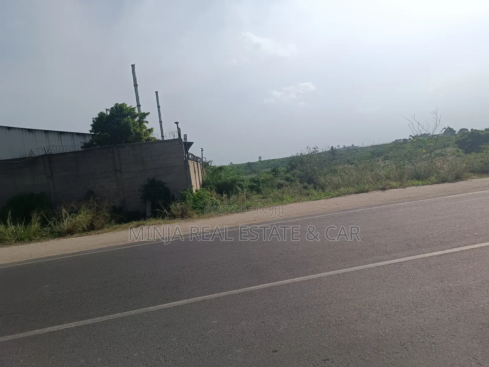Commercial Plot for Sale Along Madale High Way Road in Madale