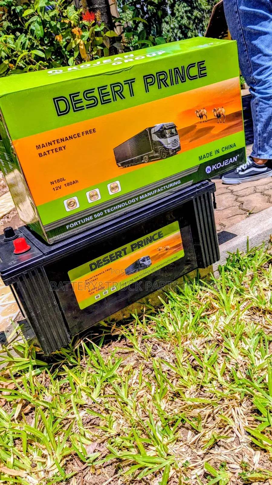 Truck Battery N180 Bei Ya Ofa