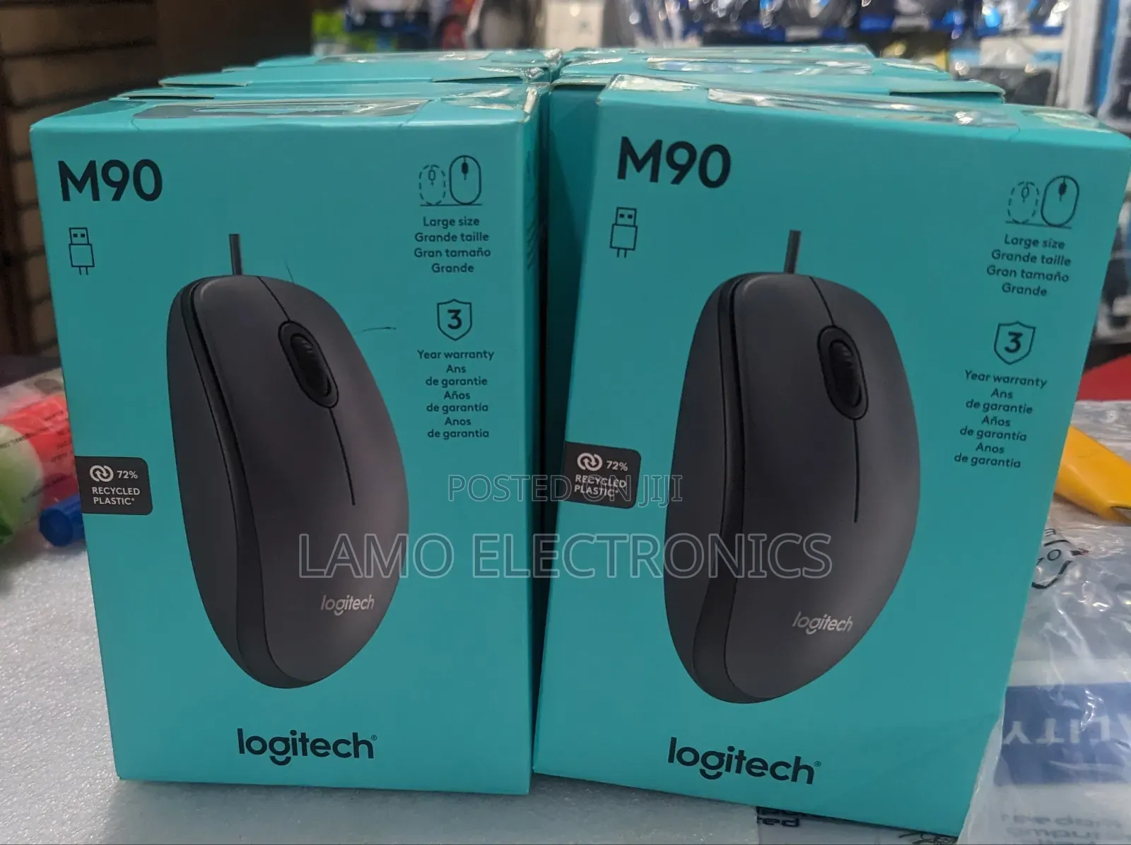 Original Logitech M90 Wired Mouse