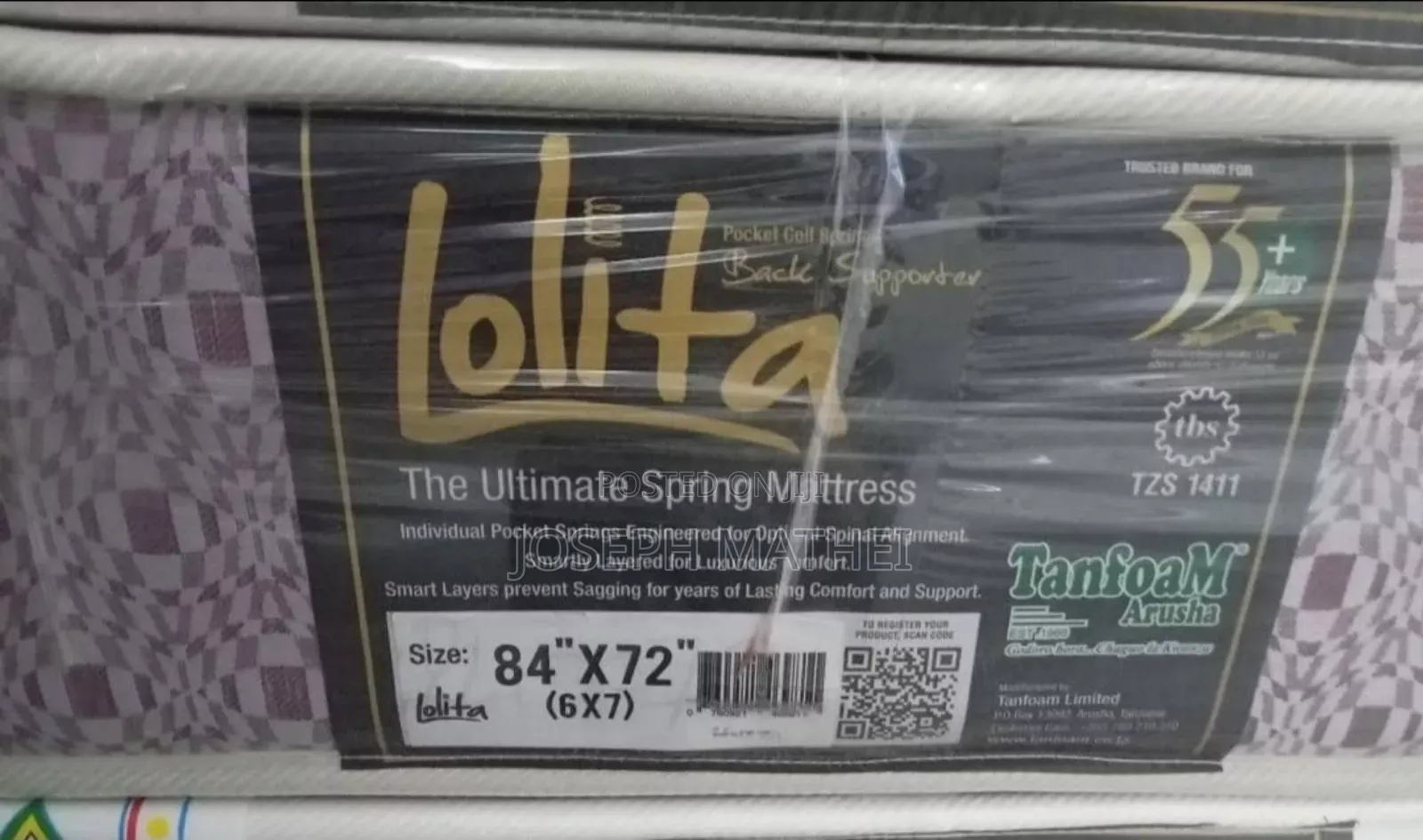 Lolita Spring Mattress 6x7 Inch 10