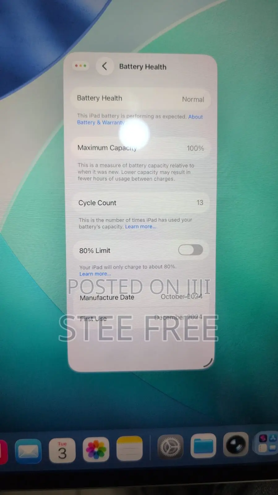 Apple iPad Air 13 (2024) 128 GB Gray